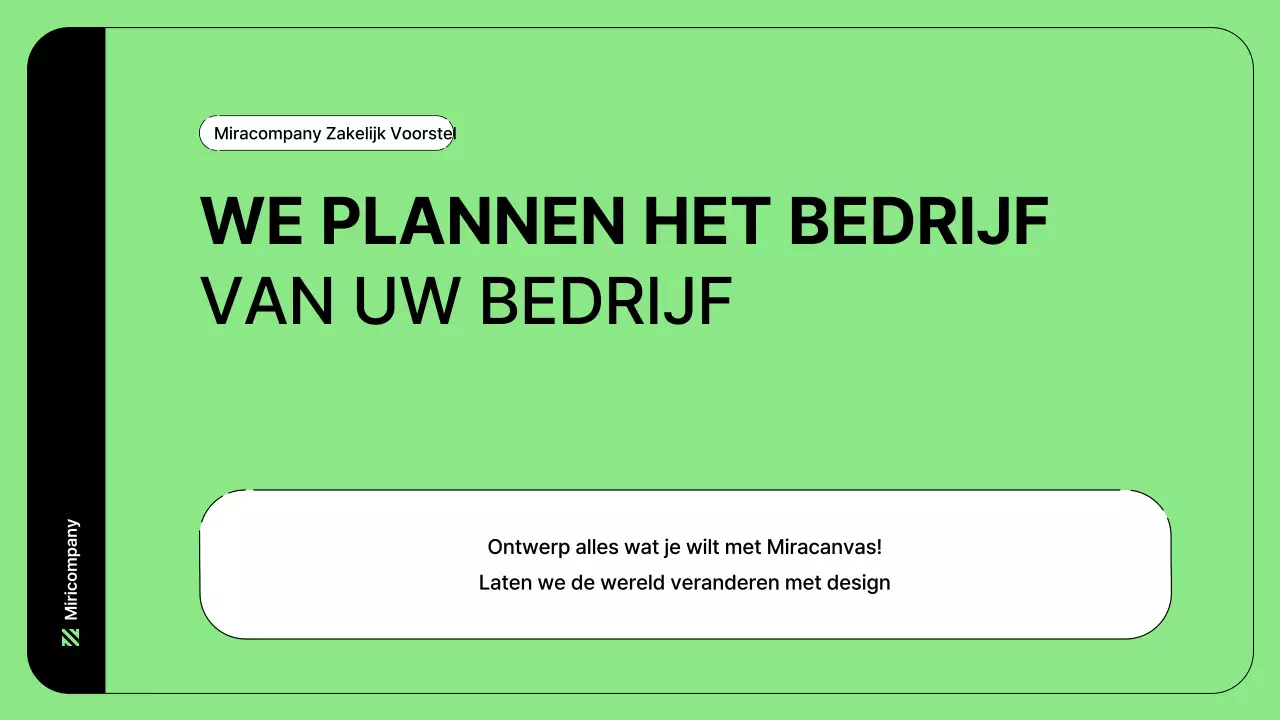 Zakelijke illustratie met eenvoudige lijnen in groen