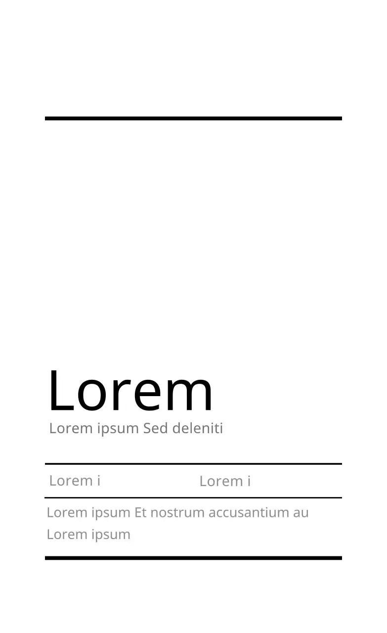 étiquette alimentaire simple à ligne blanche