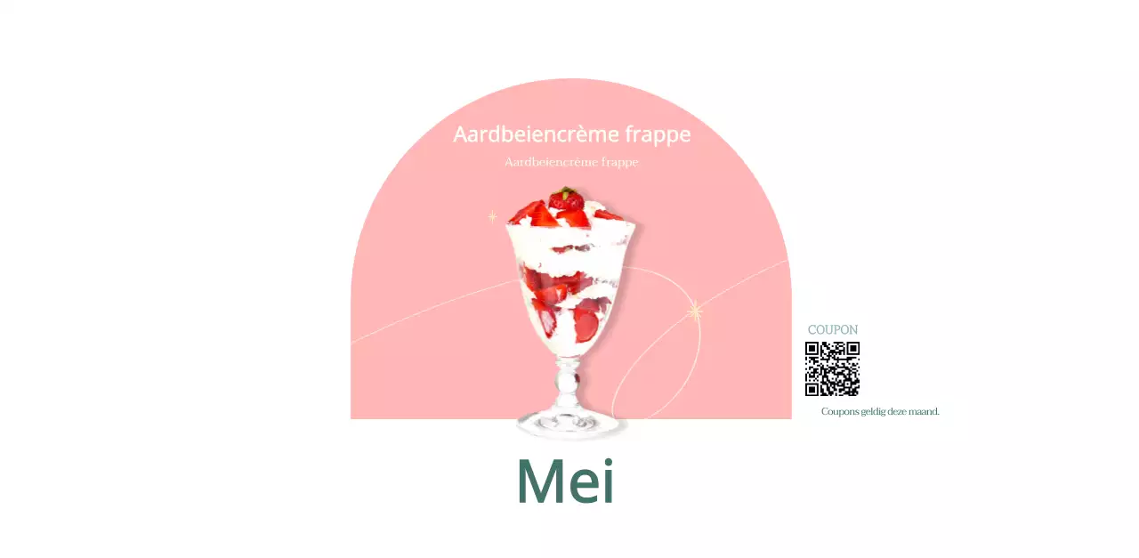 Cafékalender met aanbevelingen voor drankjes van de maand