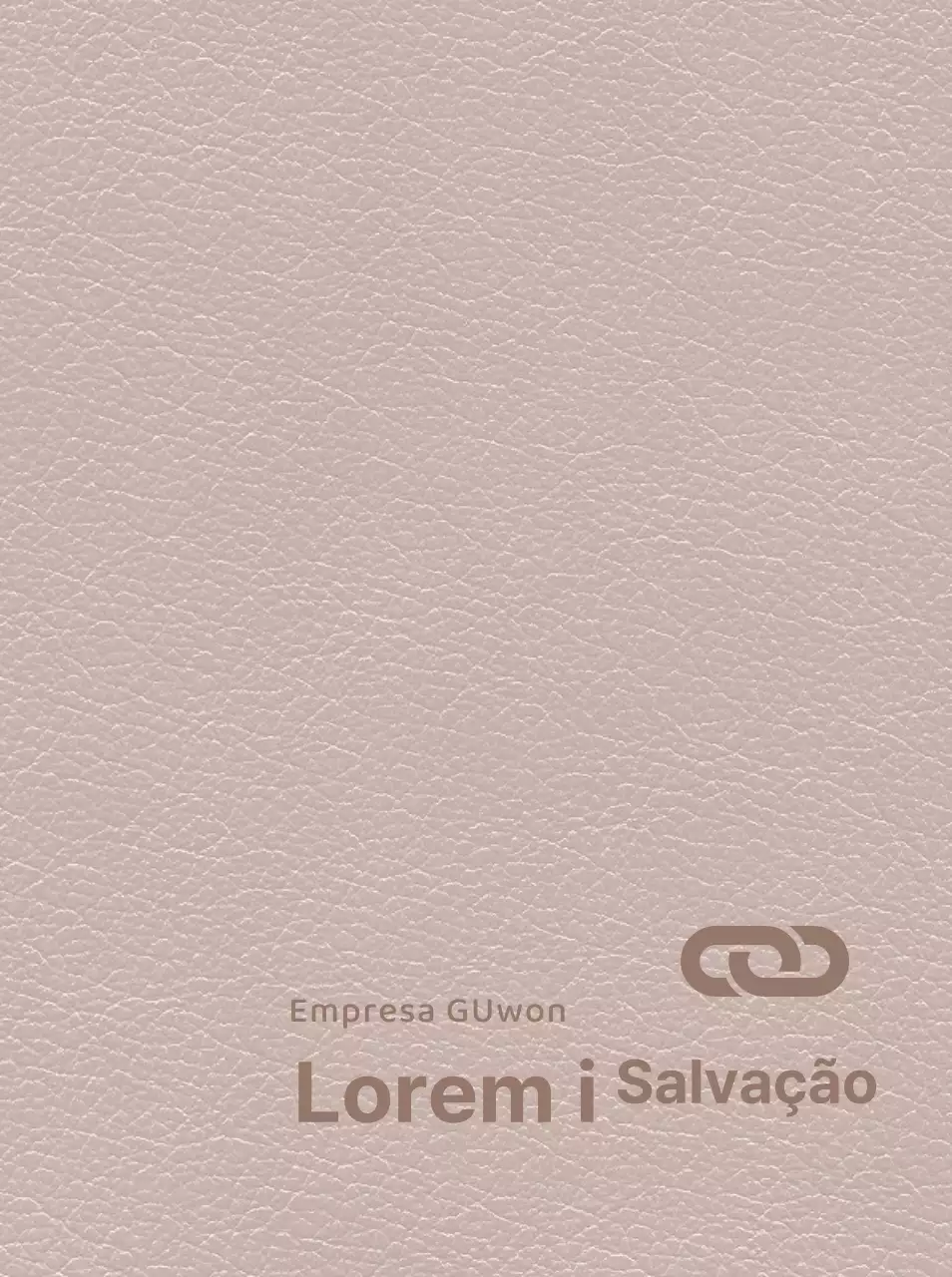 Capa da agenda com o logótipo da empresa