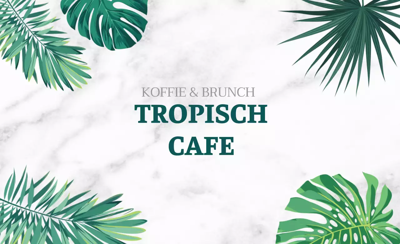 Palmboom Sticker_Rechthoekig