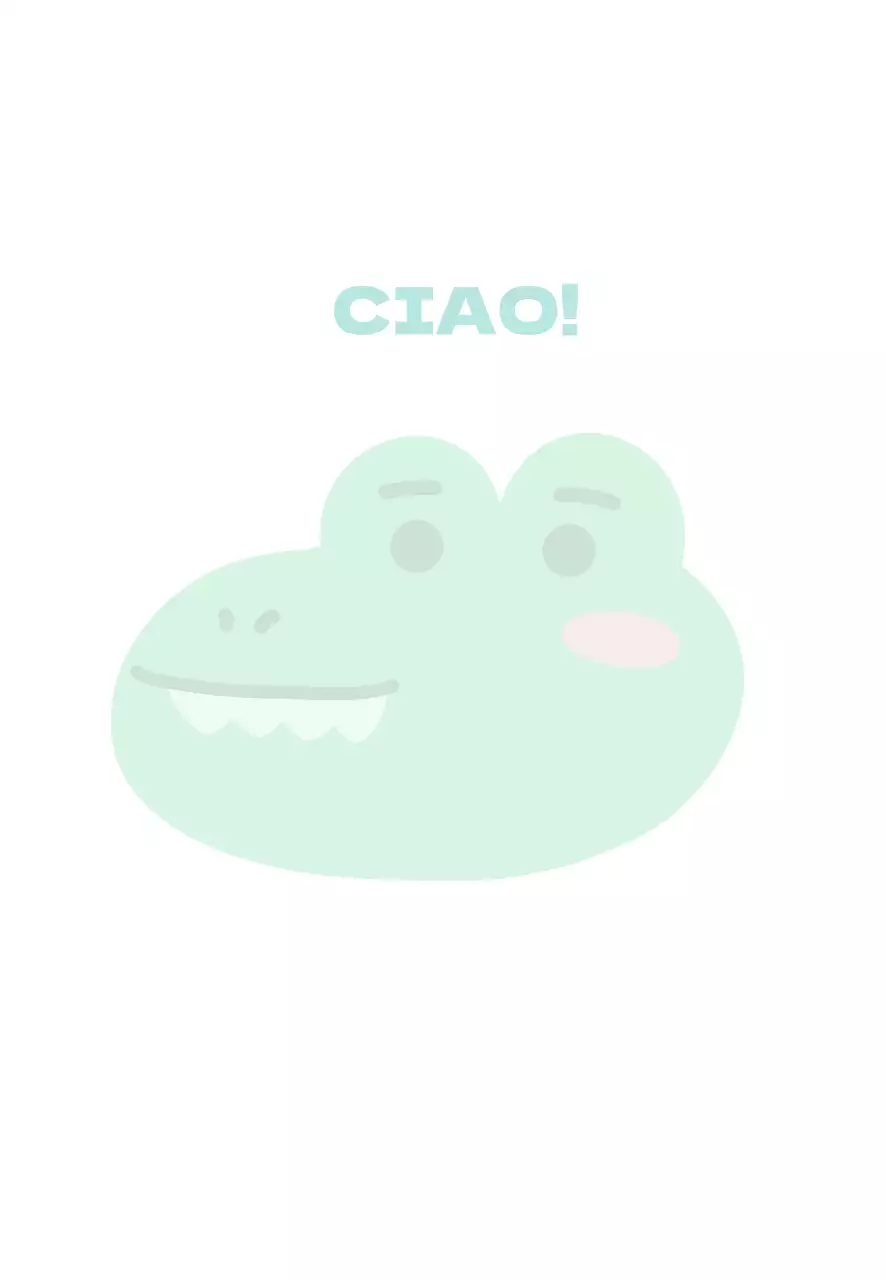 Simpatica illustrazione di Argo in bianco e verde