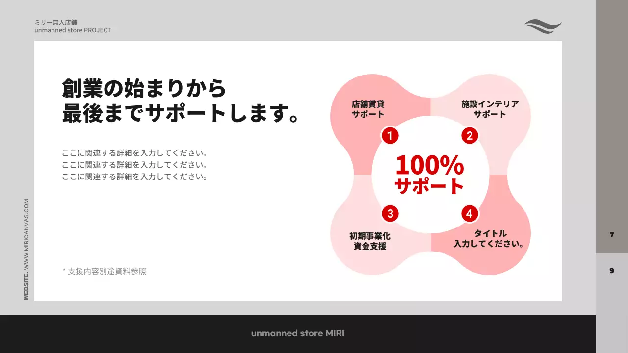 グレー モダン ビジネス 提案書 プレゼンテーション