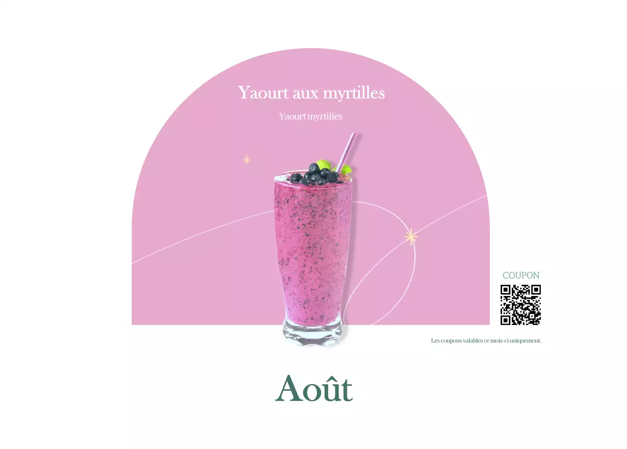 Calendrier des cafés avec recommandation de la boisson du mois