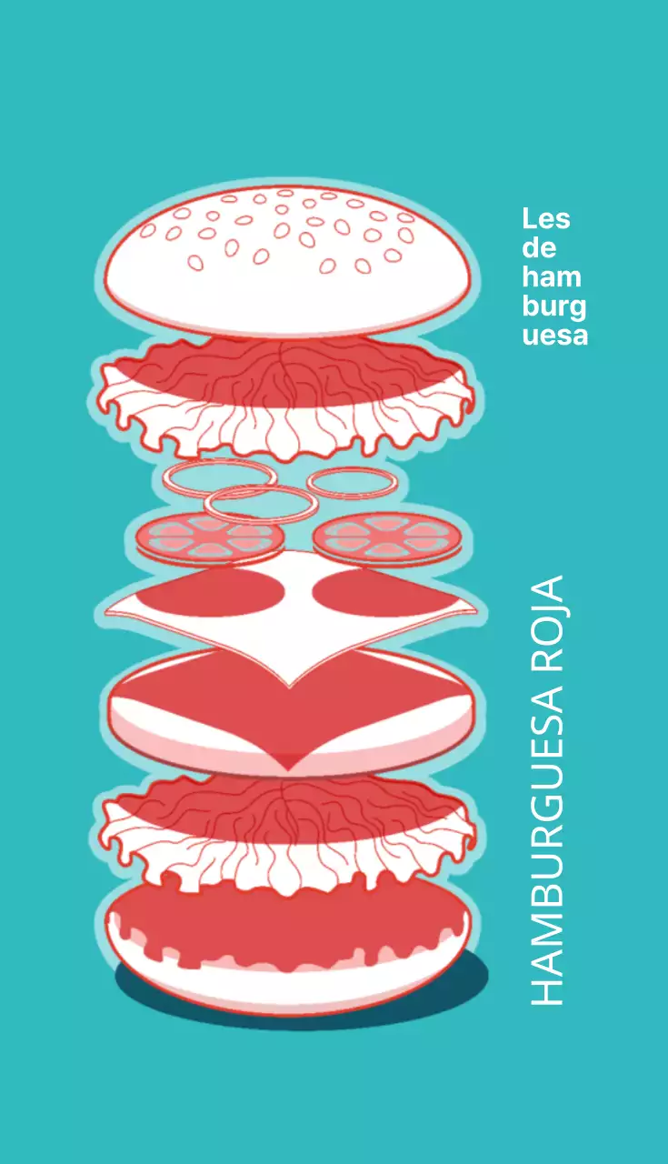 HAMBURGUESA ROJA