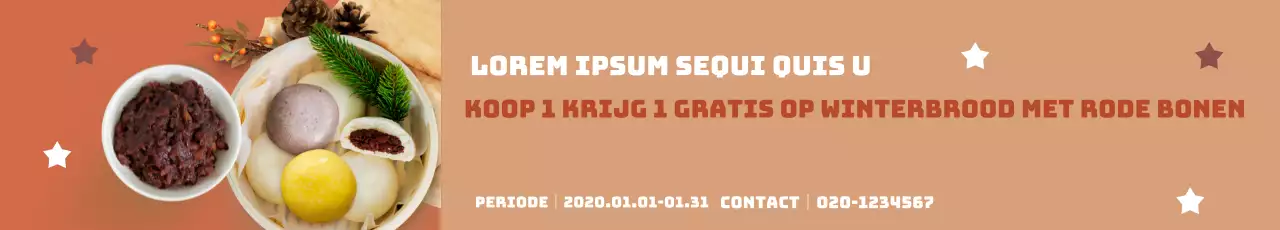 42185_Winterbrood van zoete rode bonen