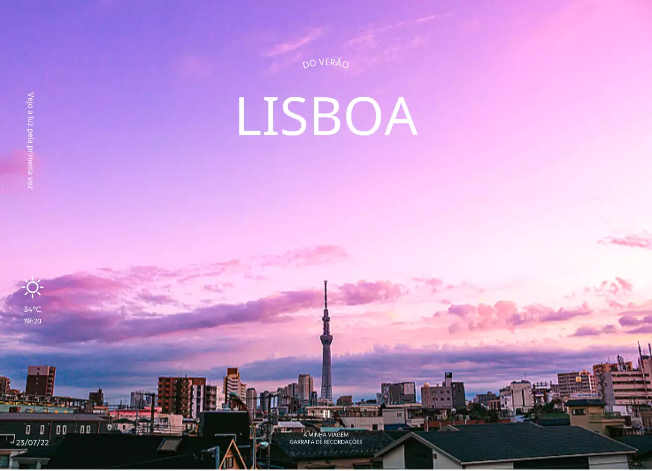Design do StumbleUpon com uma paisagem urbana emotiva