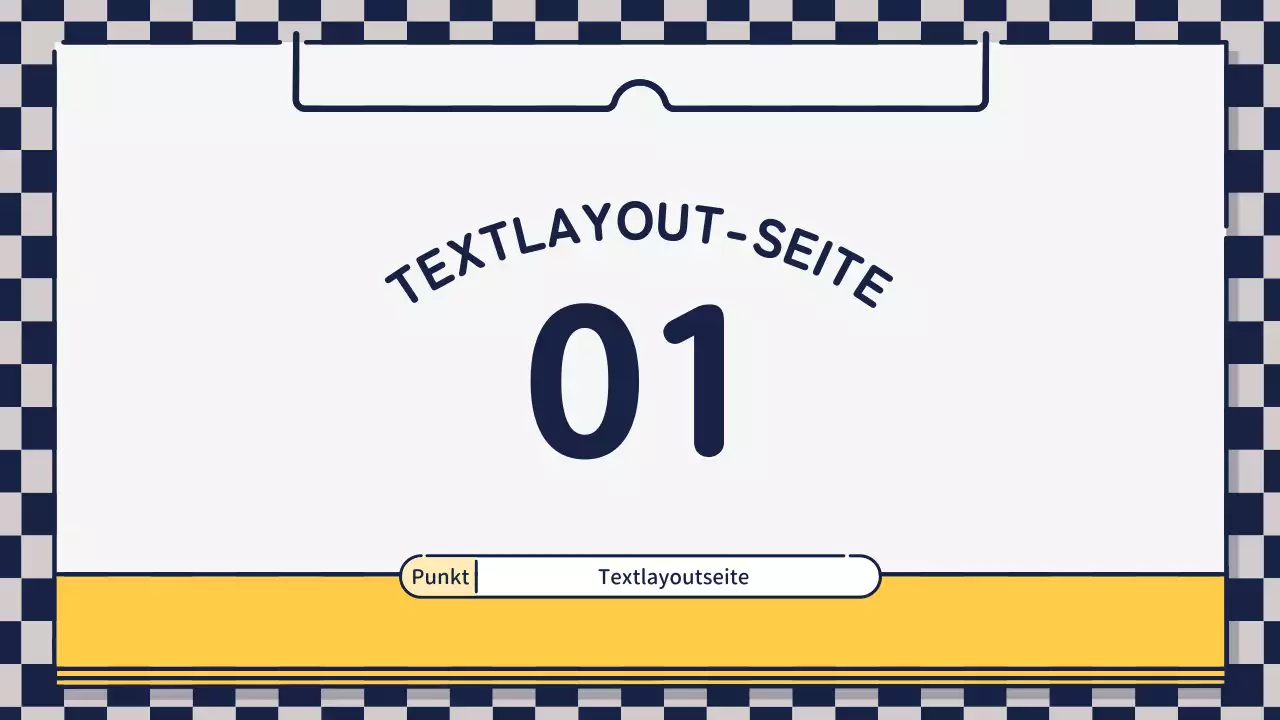 Präsentation zur Gestaltung von niedlichen, einfachen Symbolen in Grün und Gelb