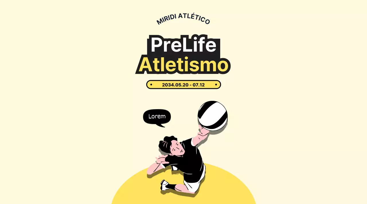 Conceção de um rótulo de água desportiva brilhante e energético para um evento desportivo