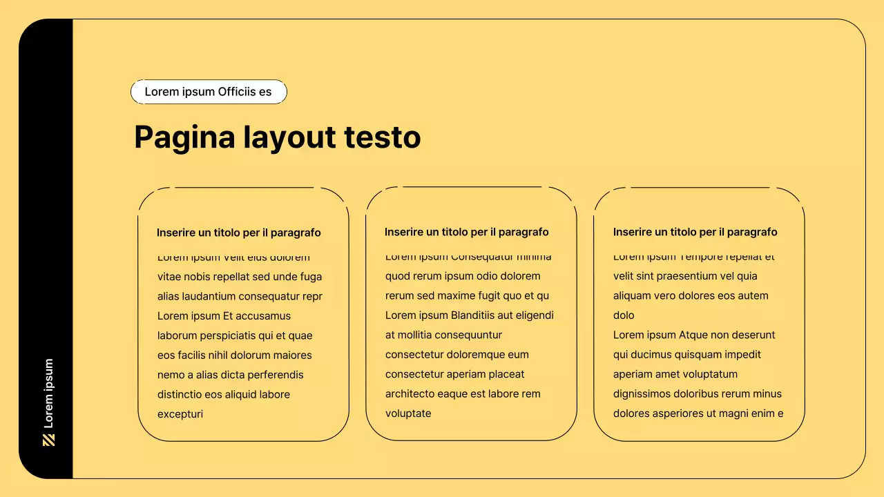 Illustrazione aziendale con linee semplici e colore giallo