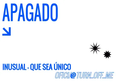 Para promocionar una tienda editorial a la última, azul y negra, y exponer productos.