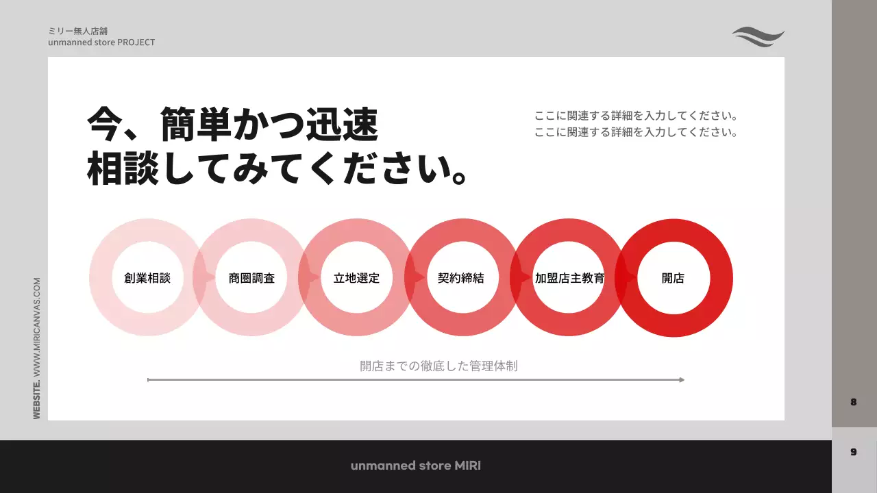 グレー モダン ビジネス 提案書 プレゼンテーション