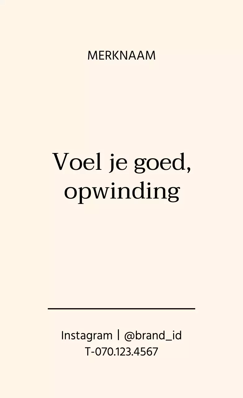 Eenvoudige merklabels in ivoor en zwart