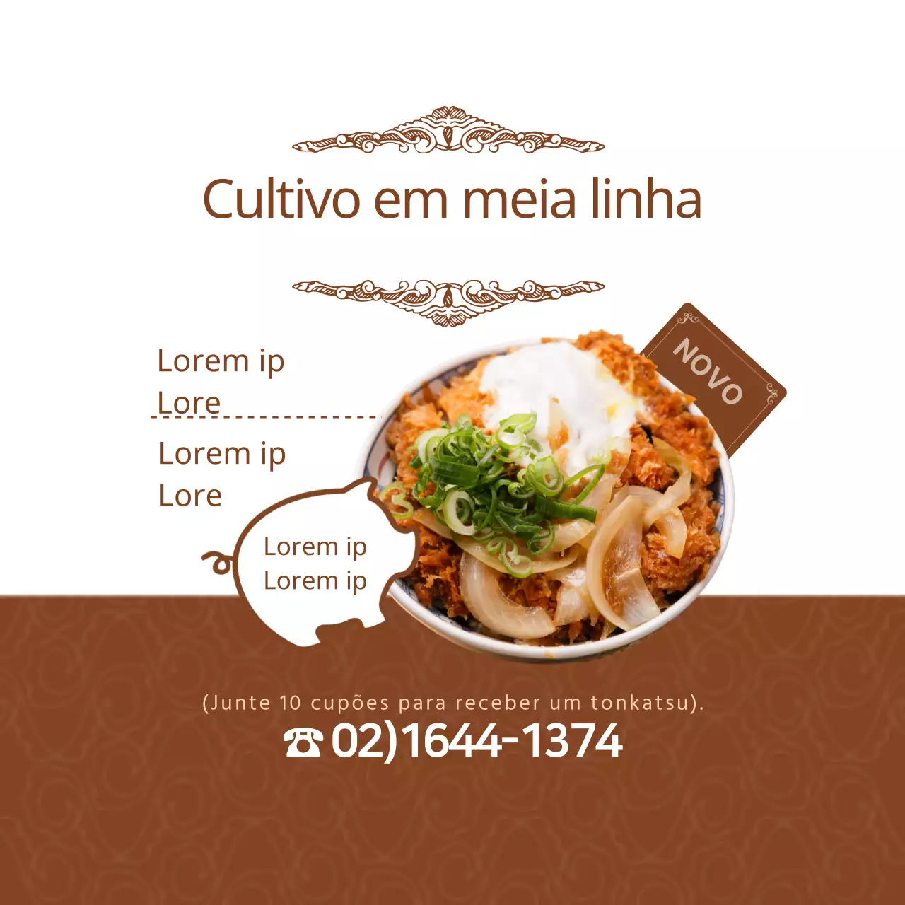 Cultivo em meia linha