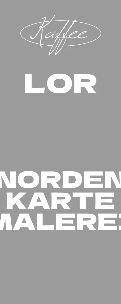 Ein einfaches Schaufensterschild mit schwarzem und weißem Vintage-Buchcafé-Text und kreisförmigen Linienformen.