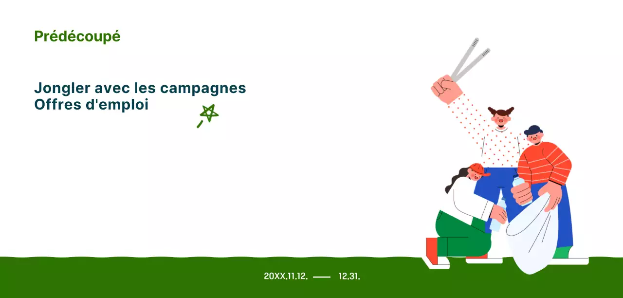 Une couverture de campagne avec une illustration de bon goût