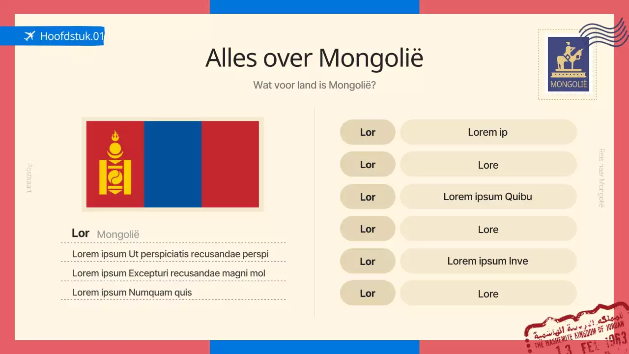 Een gids voor Mongolië, een trendy bestemming in blauw en rood