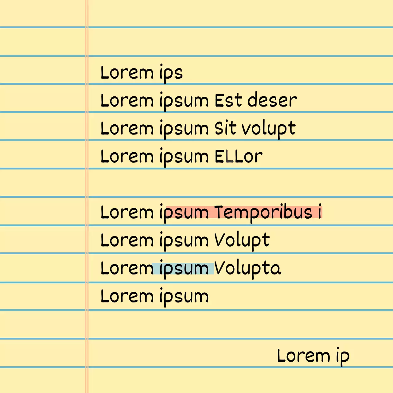 Gelbe Note Einfache Restaurantkritik Veranstaltung