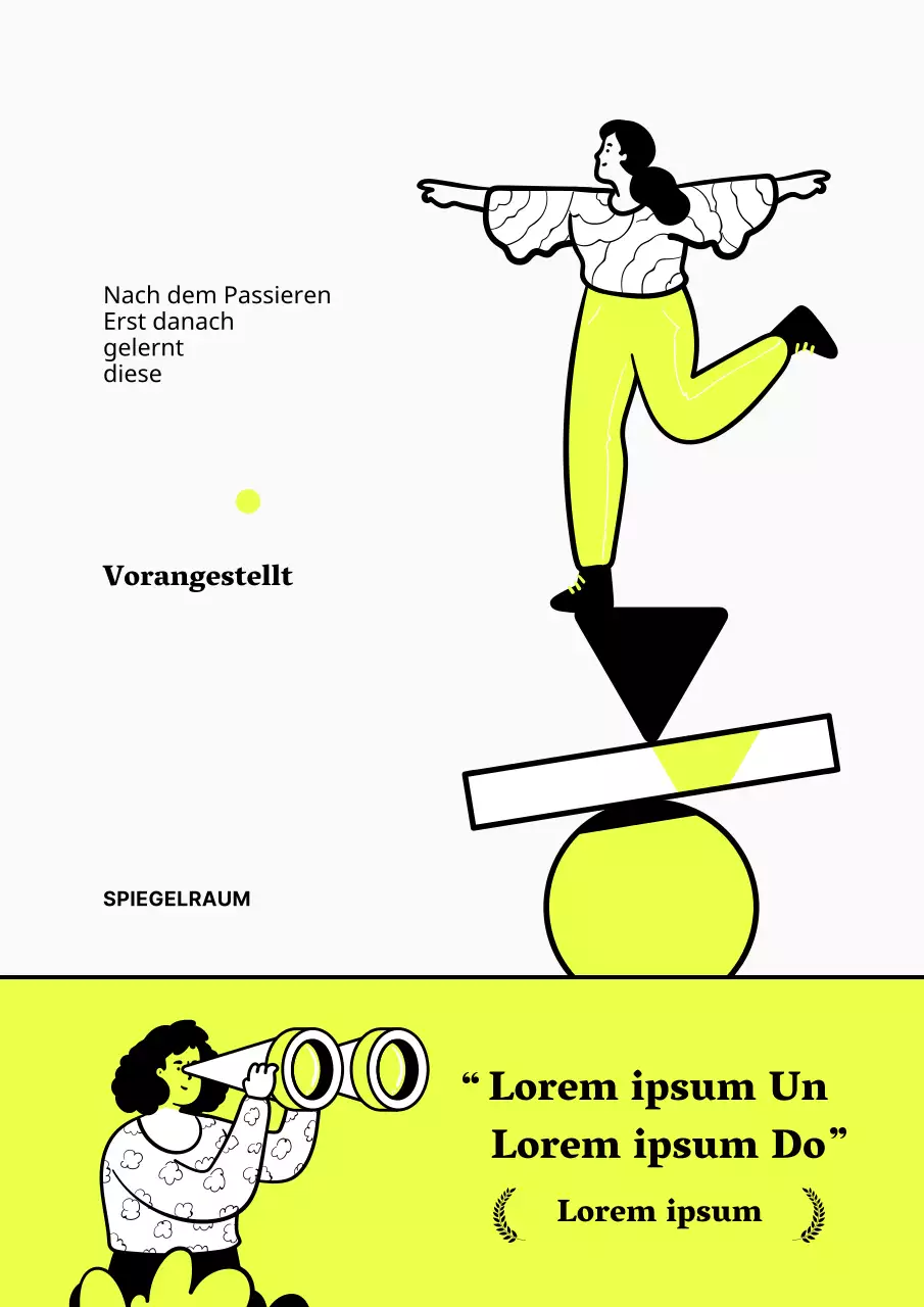 Einfache weiße und gelbe Leben Lektionen Buchdeckel