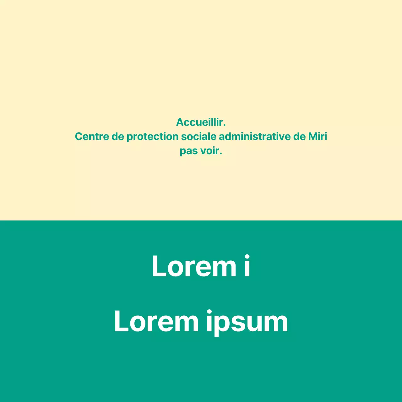 Une annonce de service public de type lettre de bienvenue avec un panneau de bienvenue.