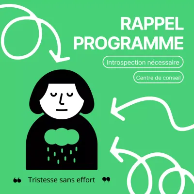 Des conseils psychologiques simples, verts et illustrés