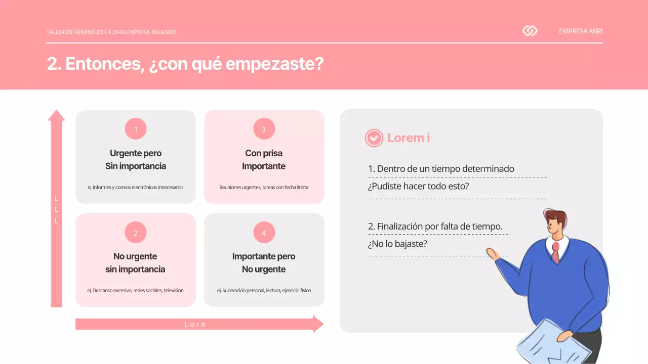 Pinkerton's Time Management Skills Presentation Formación en el lugar de trabajo Productividad en el lugar de trabajo Planificador Calendario