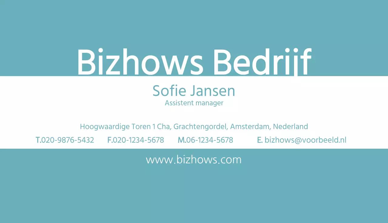 Bizhouse Bedrijf