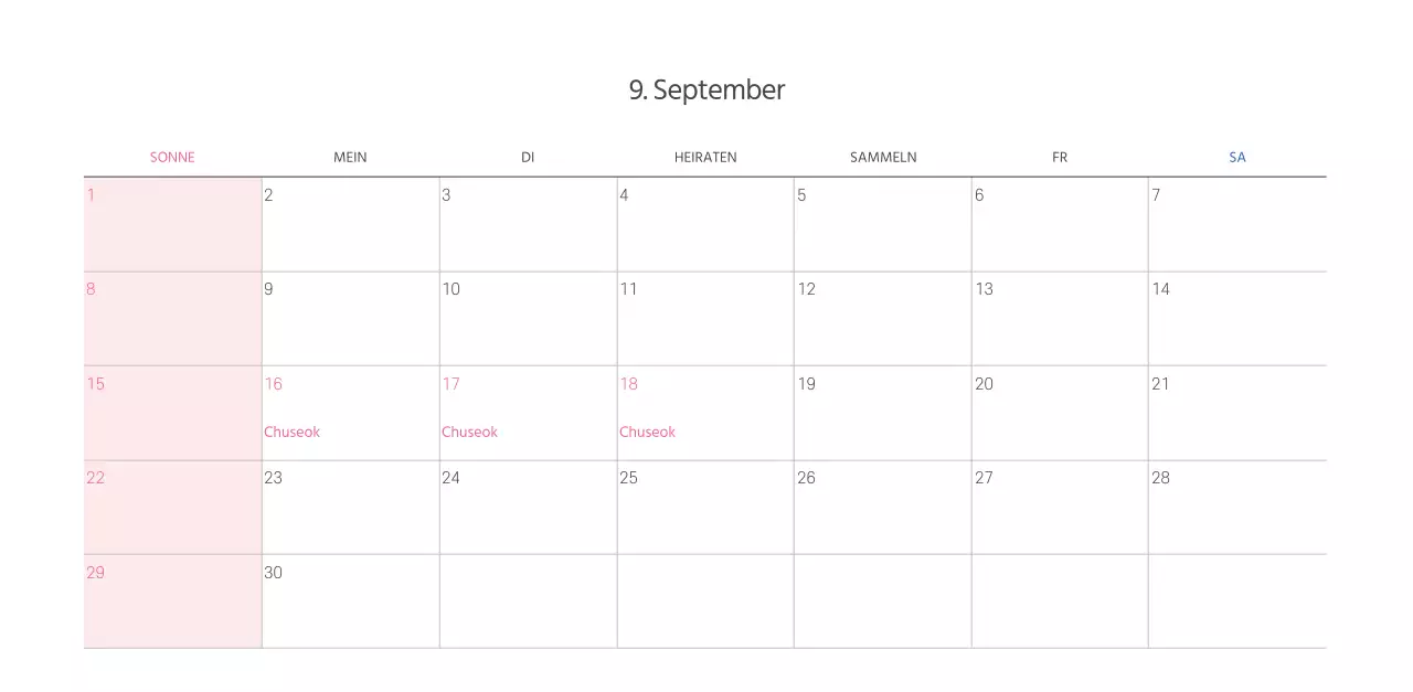 Kirchenkalender mit warmen Illustrationen