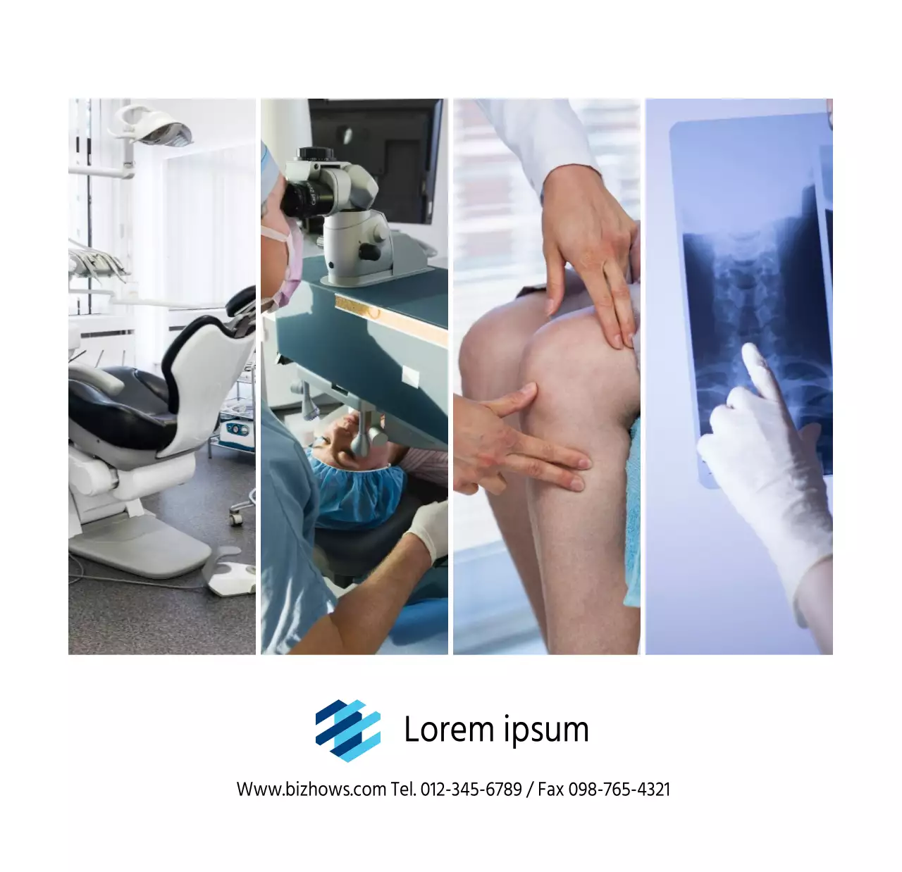 Einfacher weißer Krankenhaus-Tischkalender