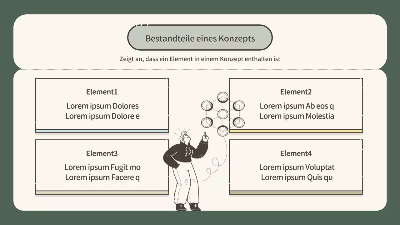 Ein grüner und ruhiger Leitfaden für die Konzeption