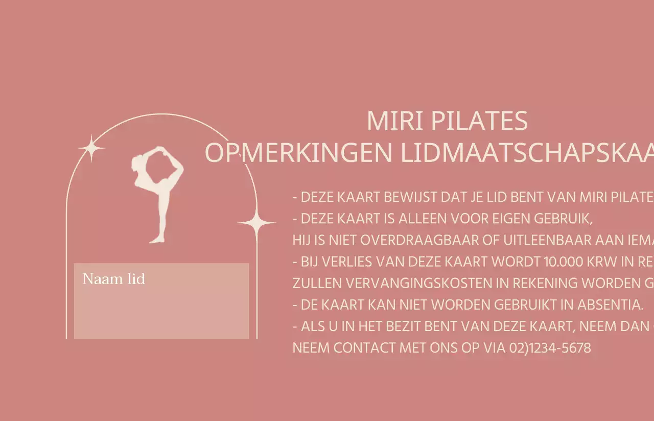 Lidmaatschapskaarten met een rode achtergrond