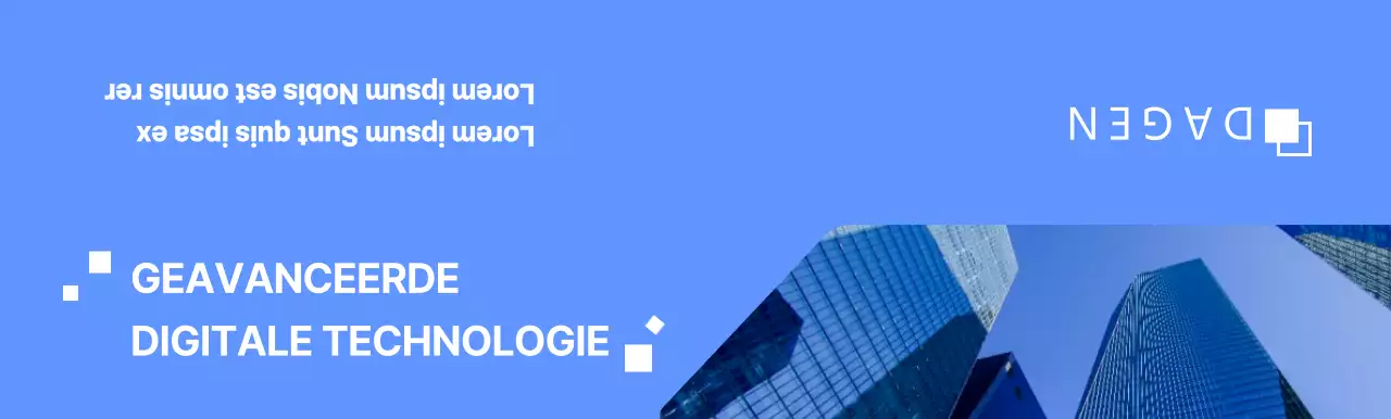 Wereldwijd bedrijfsconcept in blauw