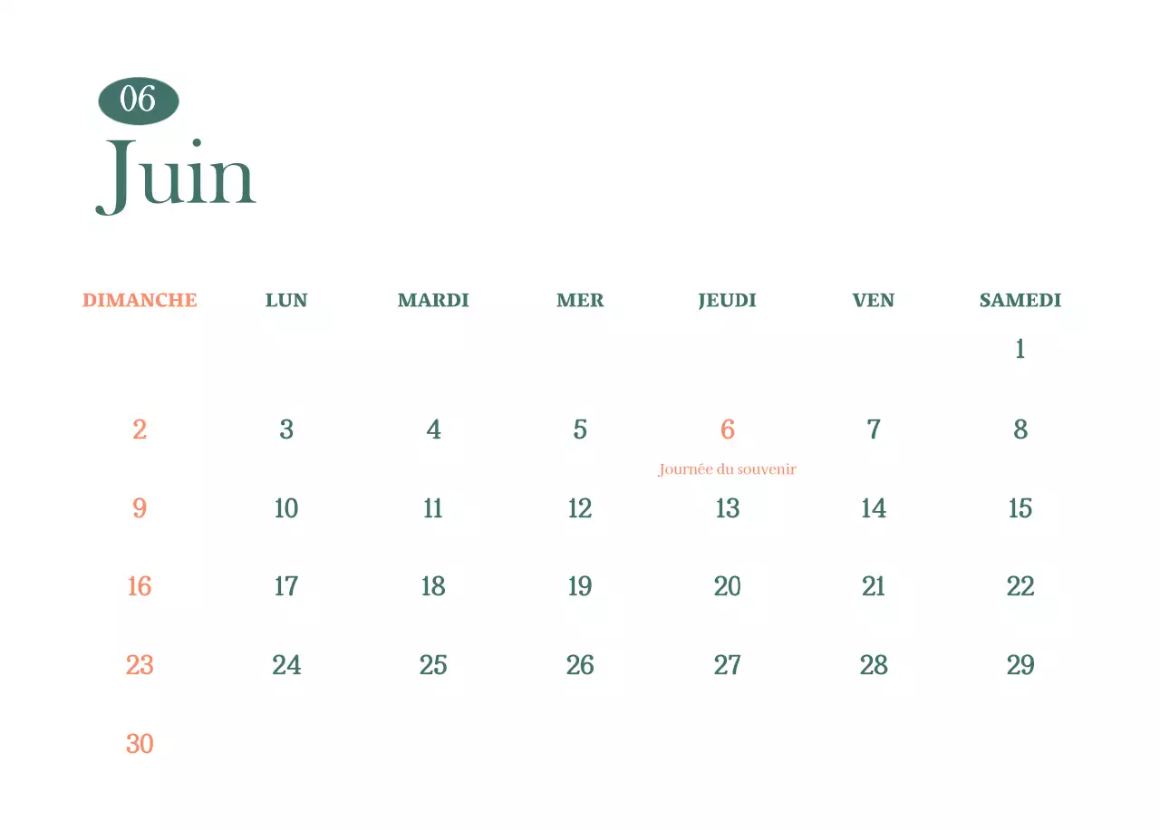 Calendrier des cafés avec recommandation de la boisson du mois