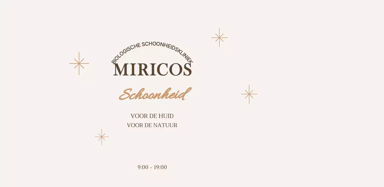 Luxe en lichte cosmetische kliniek in beige en goud