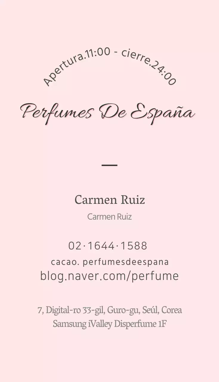 Perfume diario