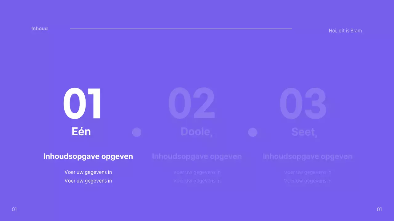 Bosbessen Presentatie