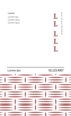 Bruin traditioneel oosterse geneeskunde kliniek reclame label