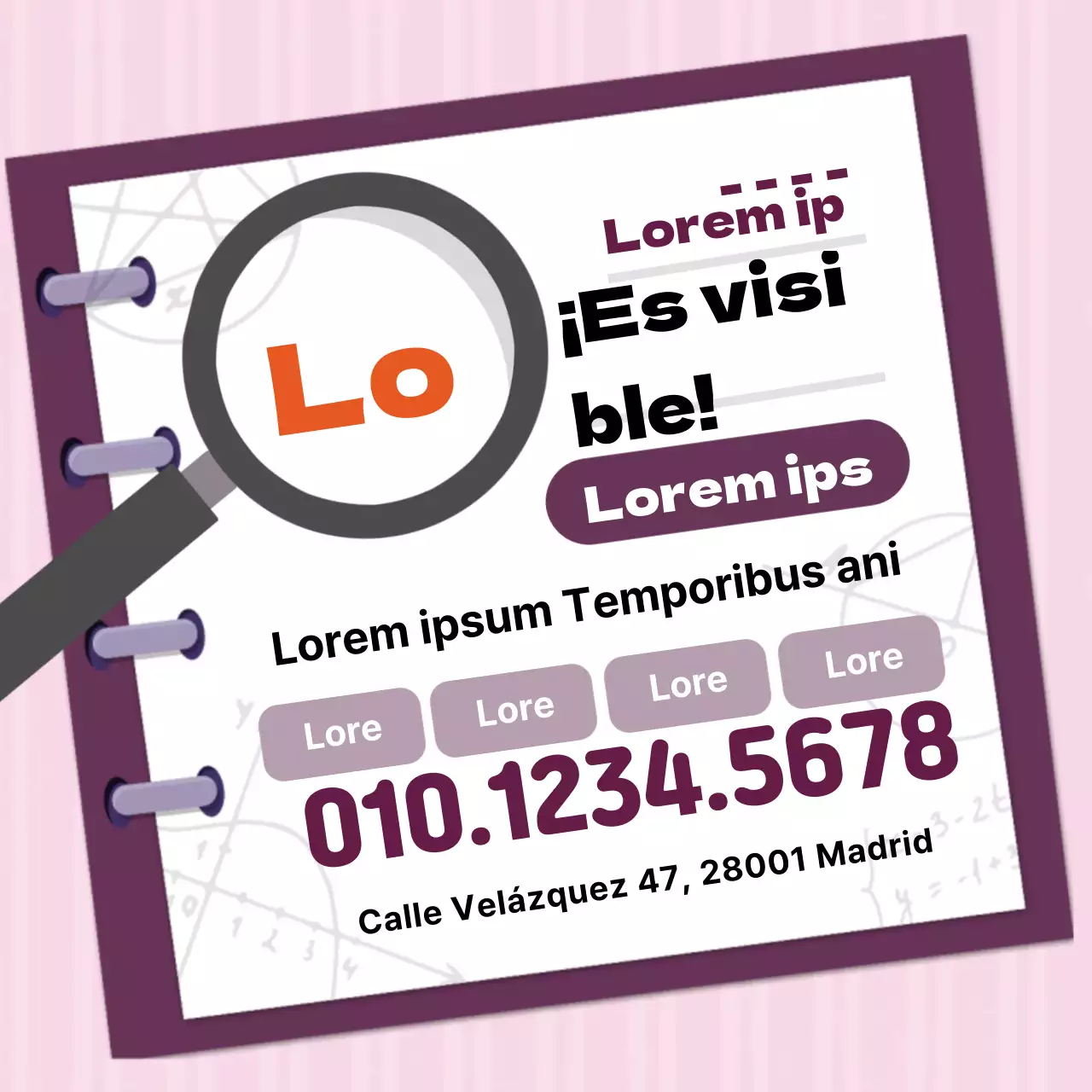 Anuncio de la Academia Purple Note