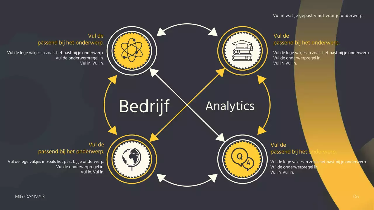 Een tandradpipet met gele lijnen op een zwarte achtergrond als punten