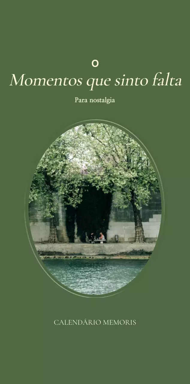 Calendário Khaki Vintage Diary