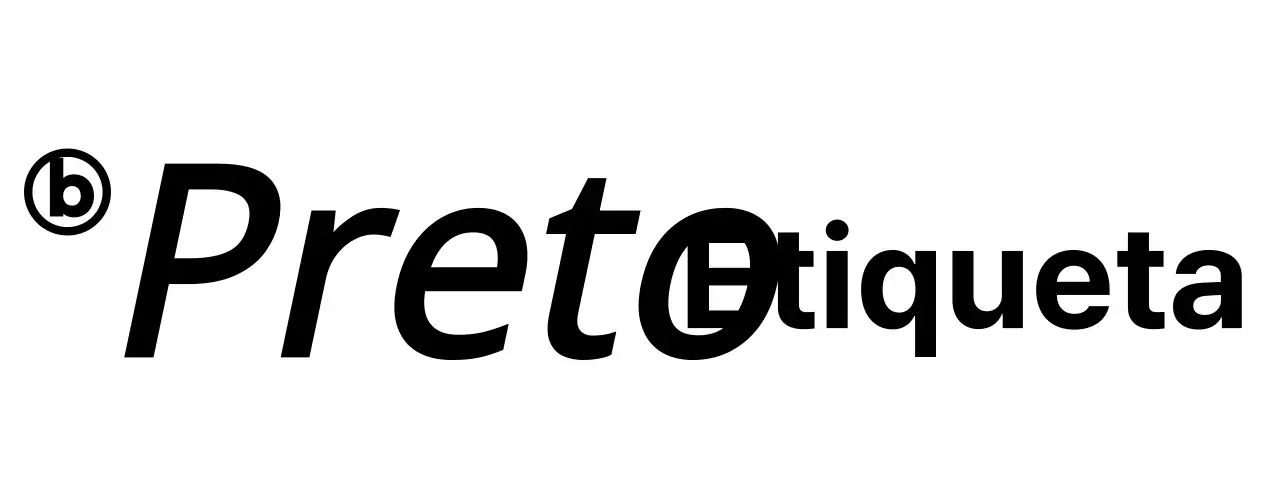 Design de logótipo simples e elegante com variação de texto a preto