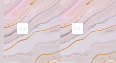 Joyería con motivo de mármol moderno gris