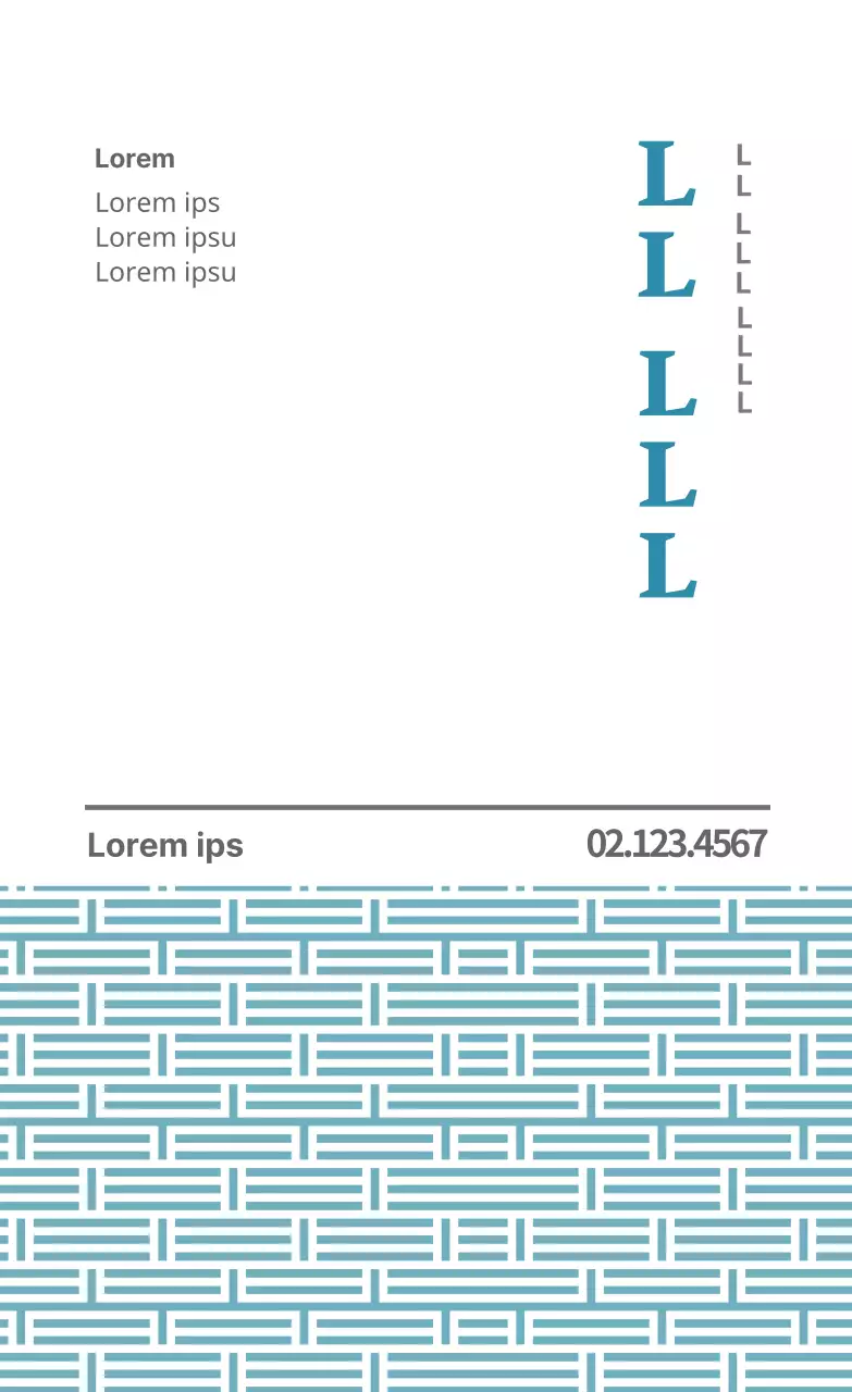 Etiquette publicitaire bleue pour une clinique de médecine traditionnelle orientale