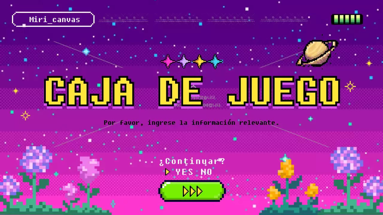 Promoción del juego cibernético púrpura y rosa