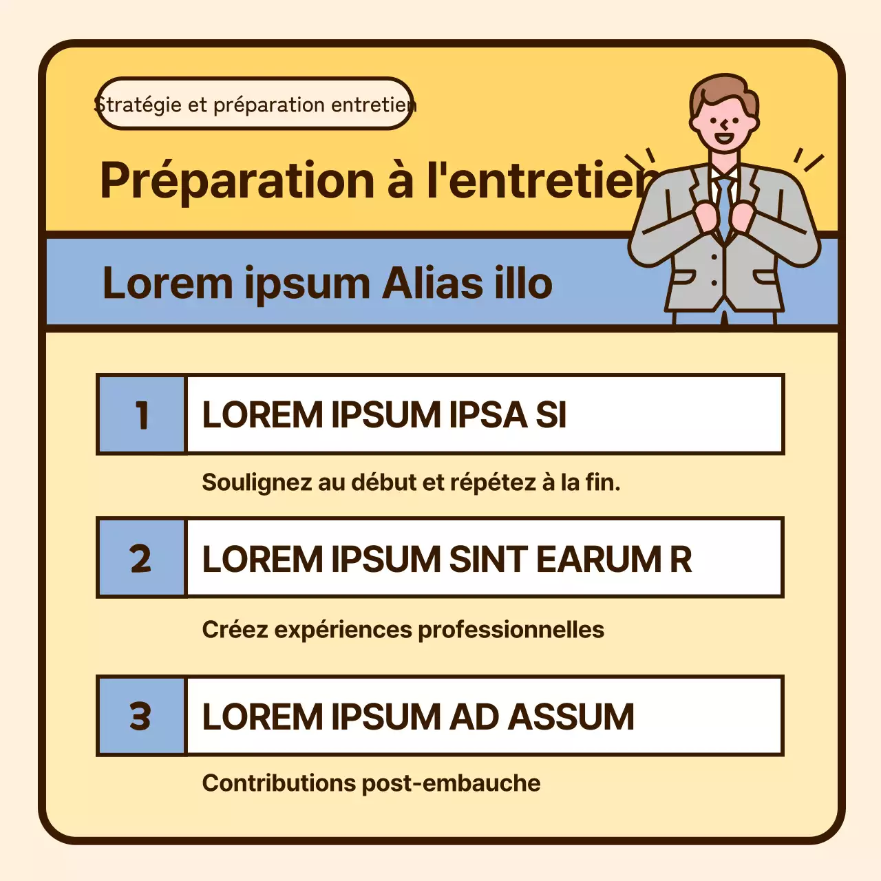 Mise en valeur des illustrations mignonnes aux couleurs pastel Comment réussir un changement d'emploi
