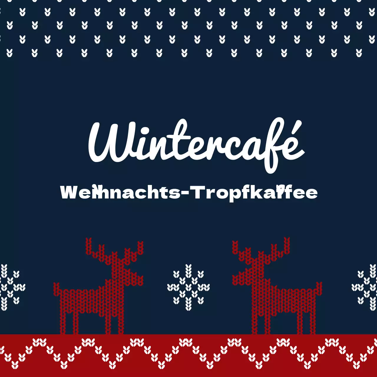 Weihnachts-Tropfkaffee