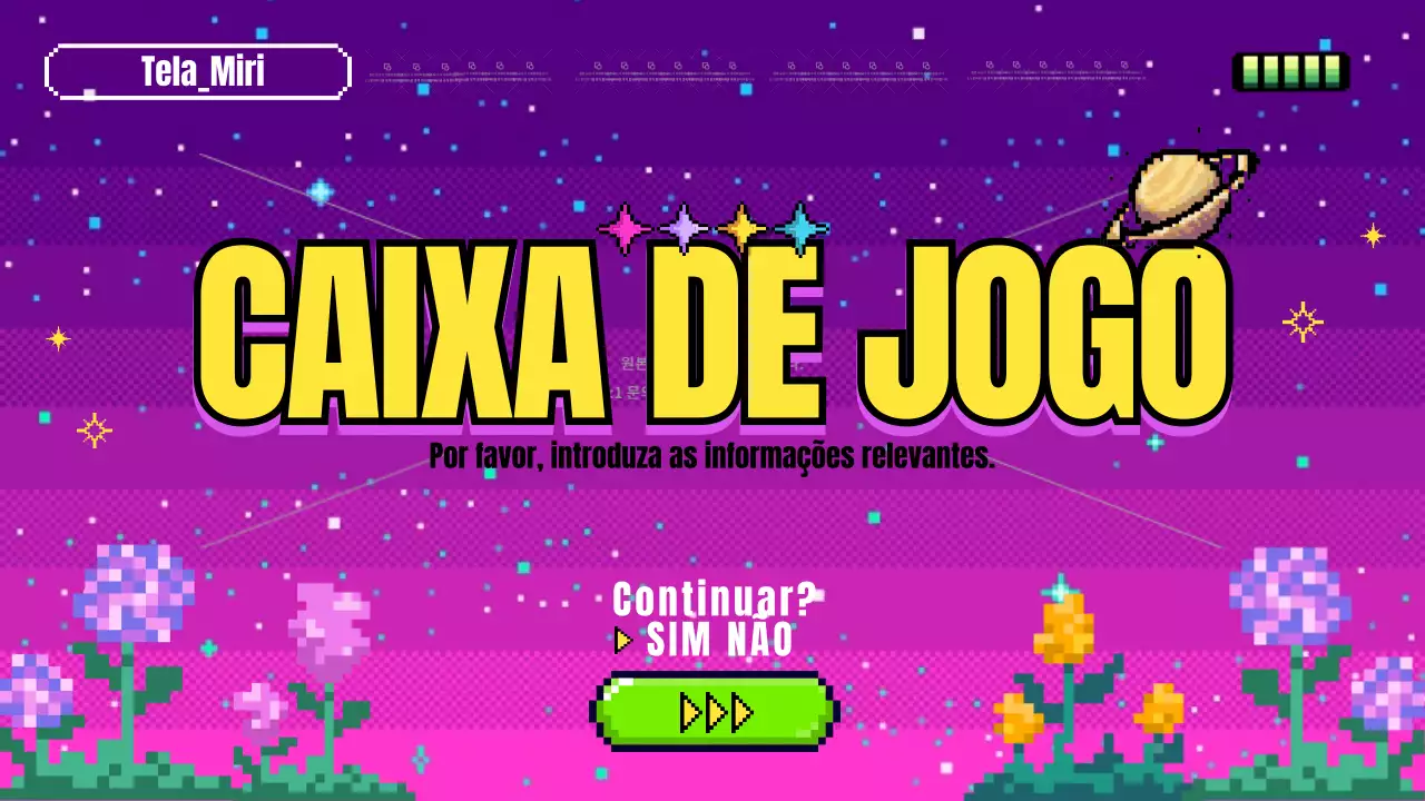 Promoção de jogos cibernéticos roxos e cor-de-rosa