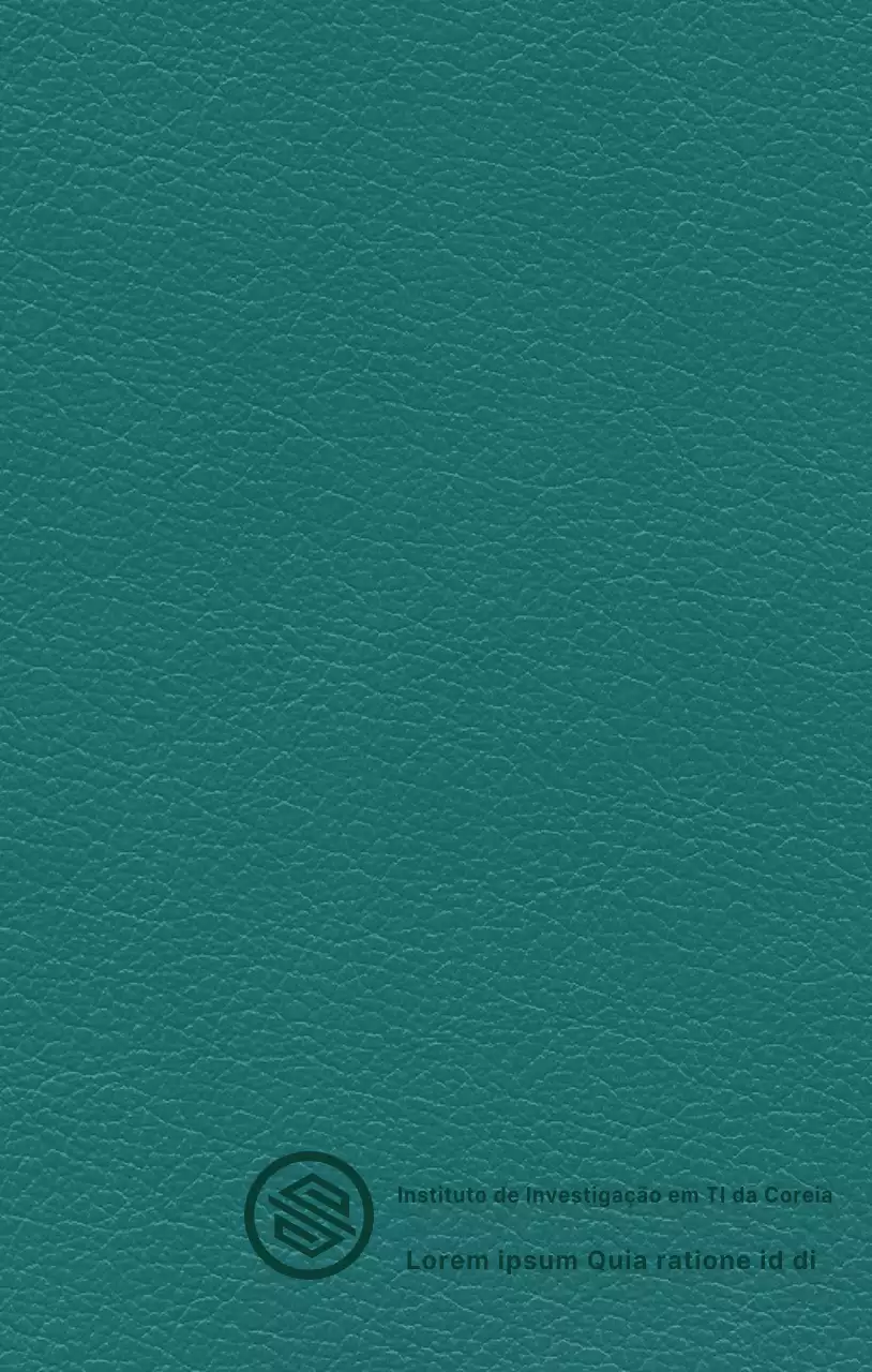 Capa da agenda oficial do governo com o logótipo do Instituto do Haiti