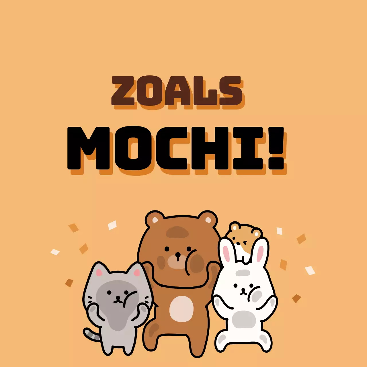 Bruin Schattig Karakter SAT Examen Ondersteuning