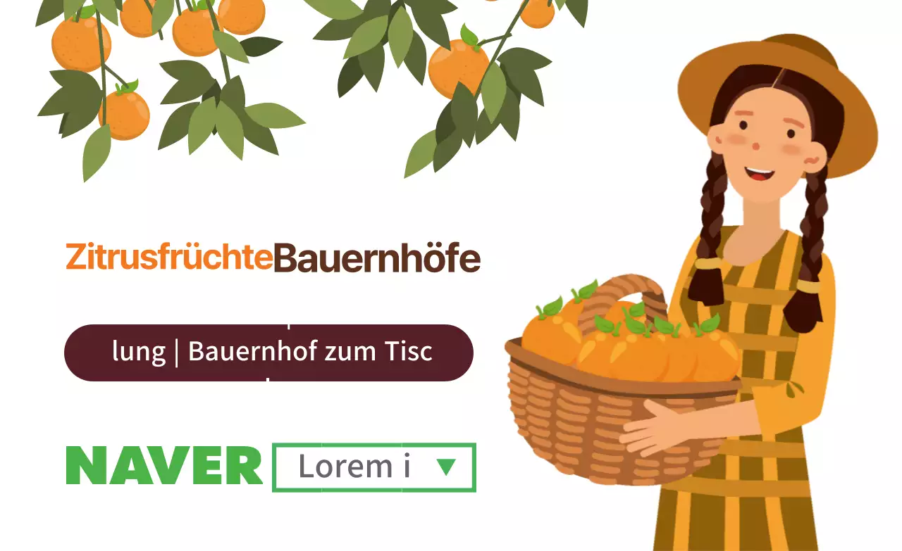 Weiße Illustration niedlich produzieren Bauernhof Etikett